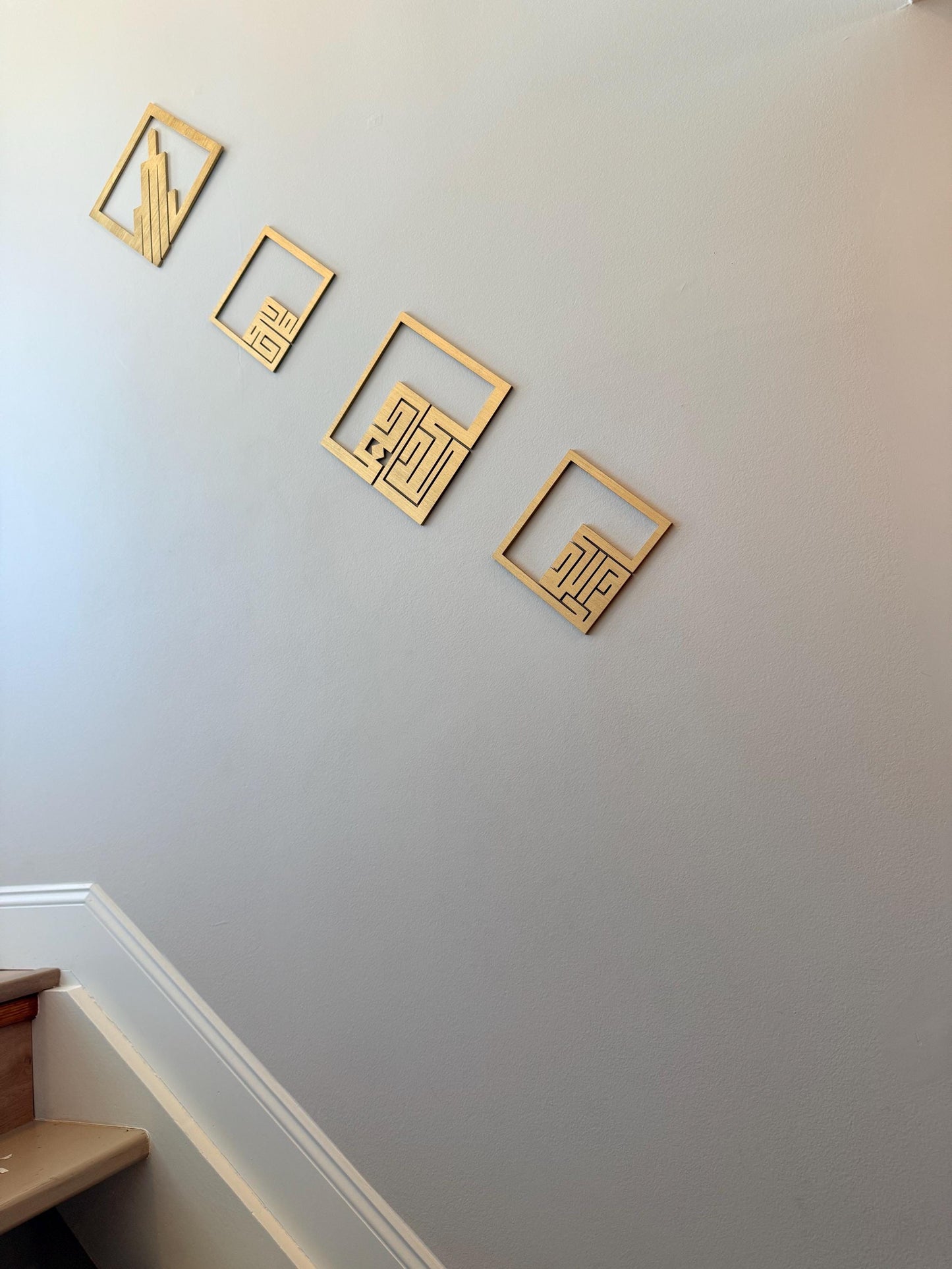 Islamic Arabic wooden wall signs