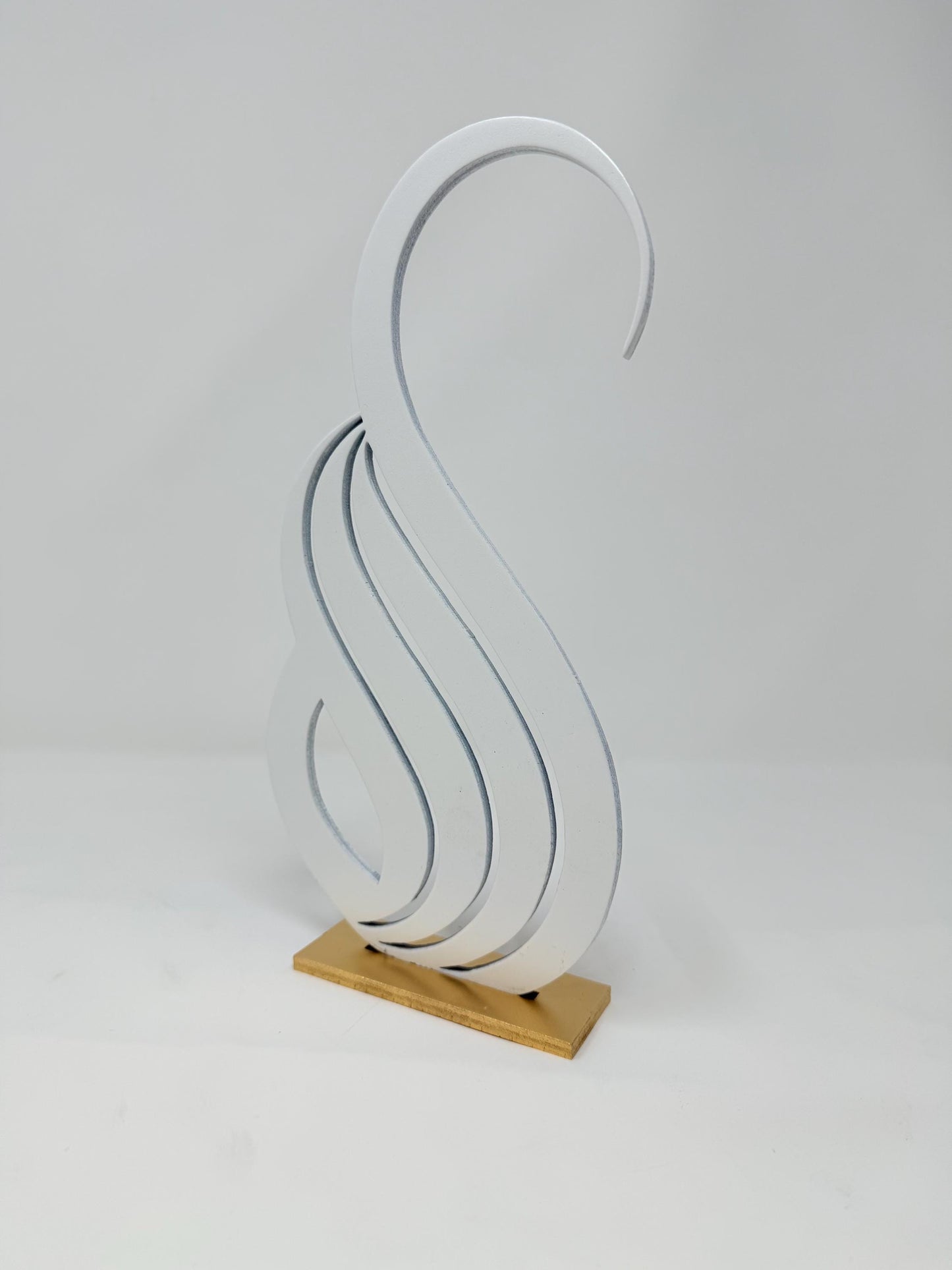 Islamic arabic calligraphy wooden stand