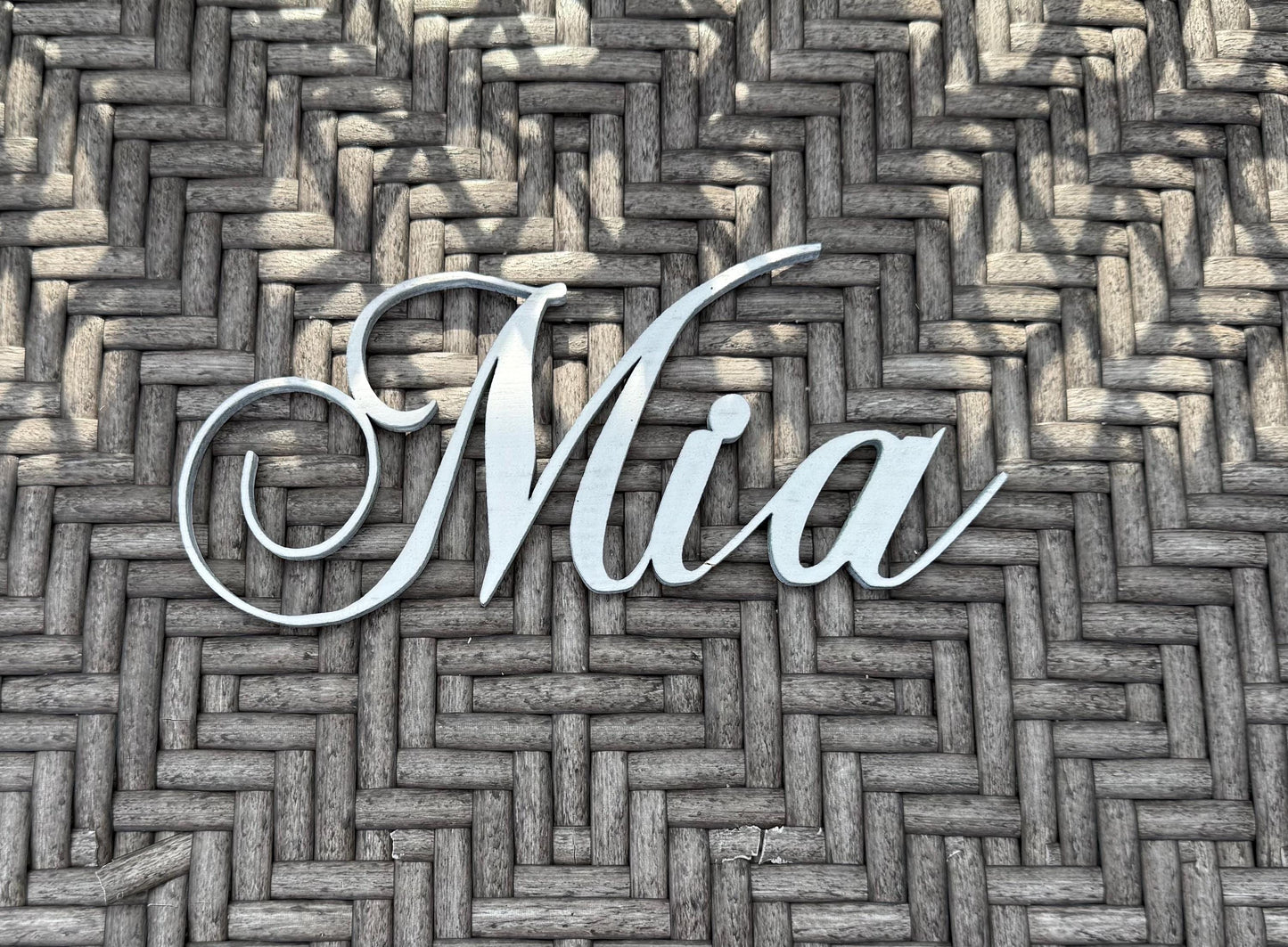 Custom Wooden Name Sign – Personalized Nursery Wall Décor – Baby Shower Gift – Free Shipping