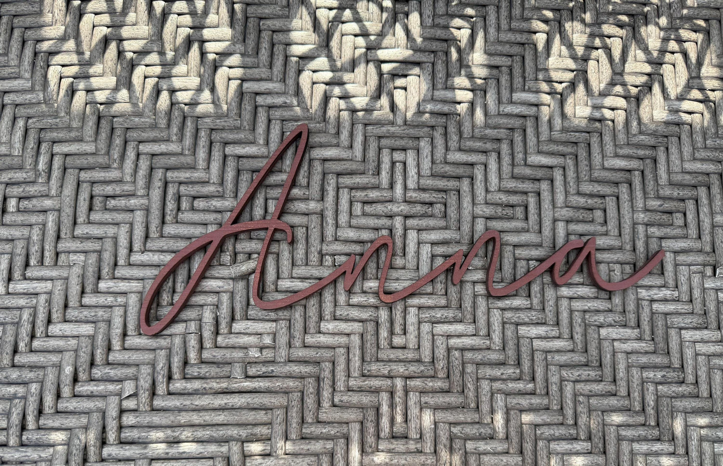 Custom Painted Wooden Name Sign – Personalized Nursery Wall Decor – Baby Shower Gift – Kids Room Letters – Free Shipping