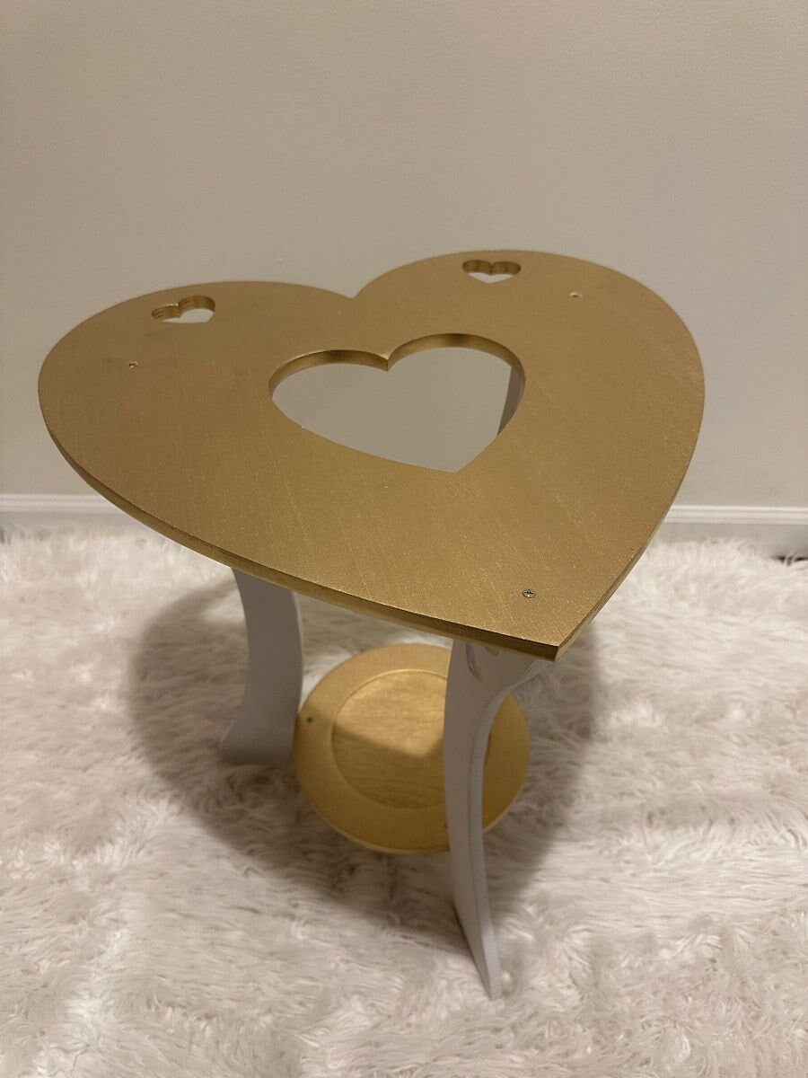 Heart Hookah Table