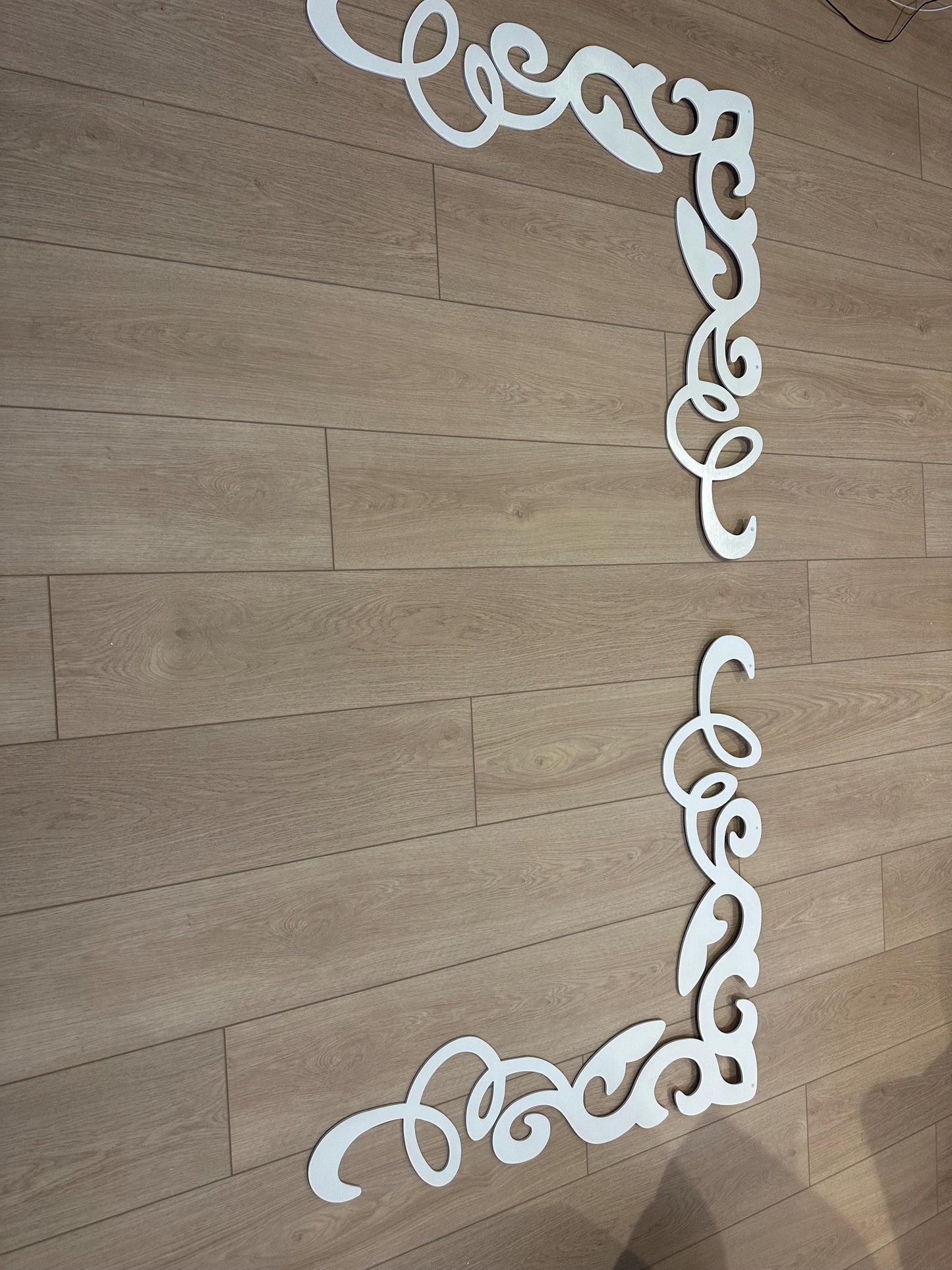 elegant Wooden Curtain panel Decor