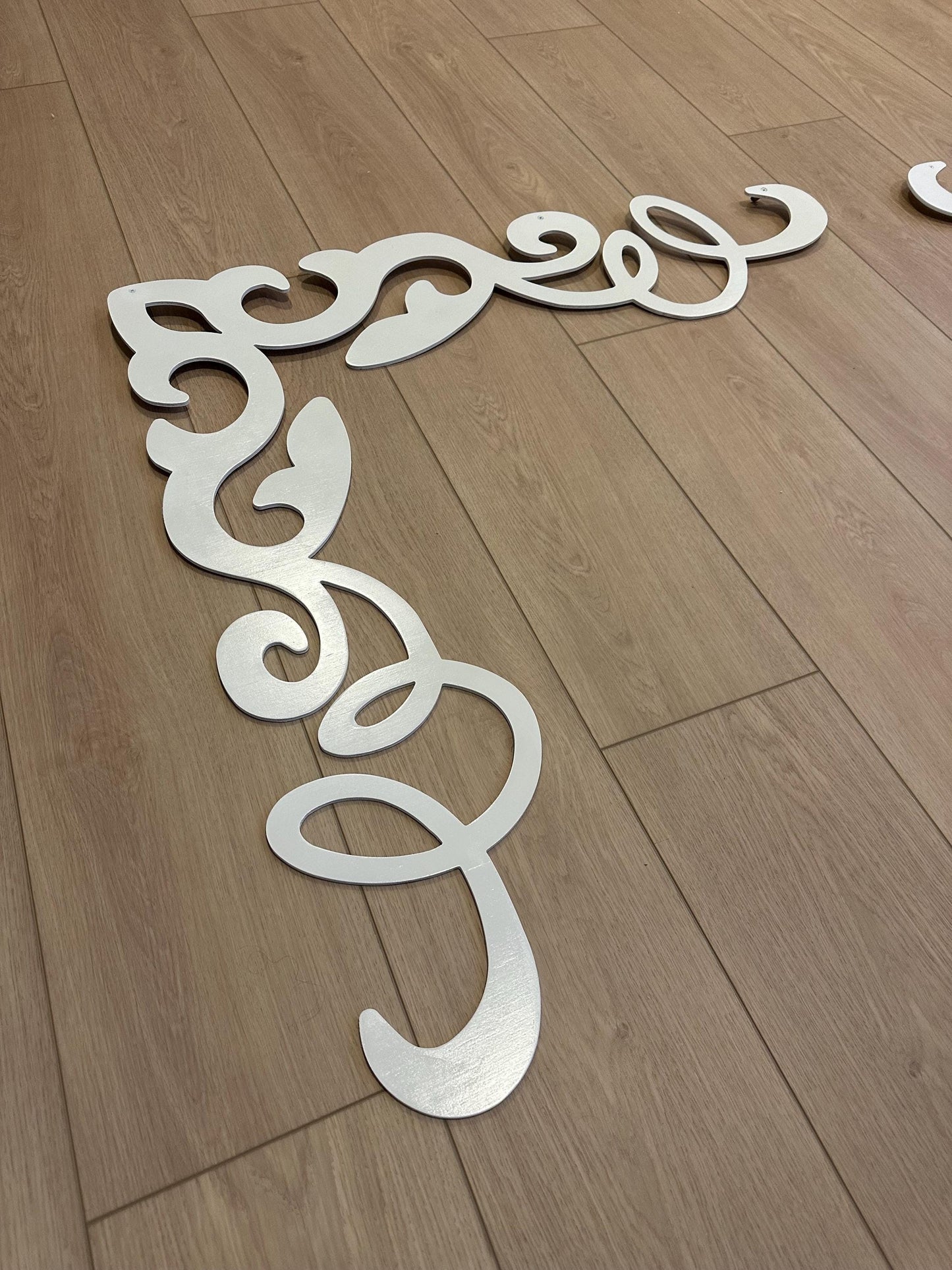 elegant Wooden Curtain panel Decor