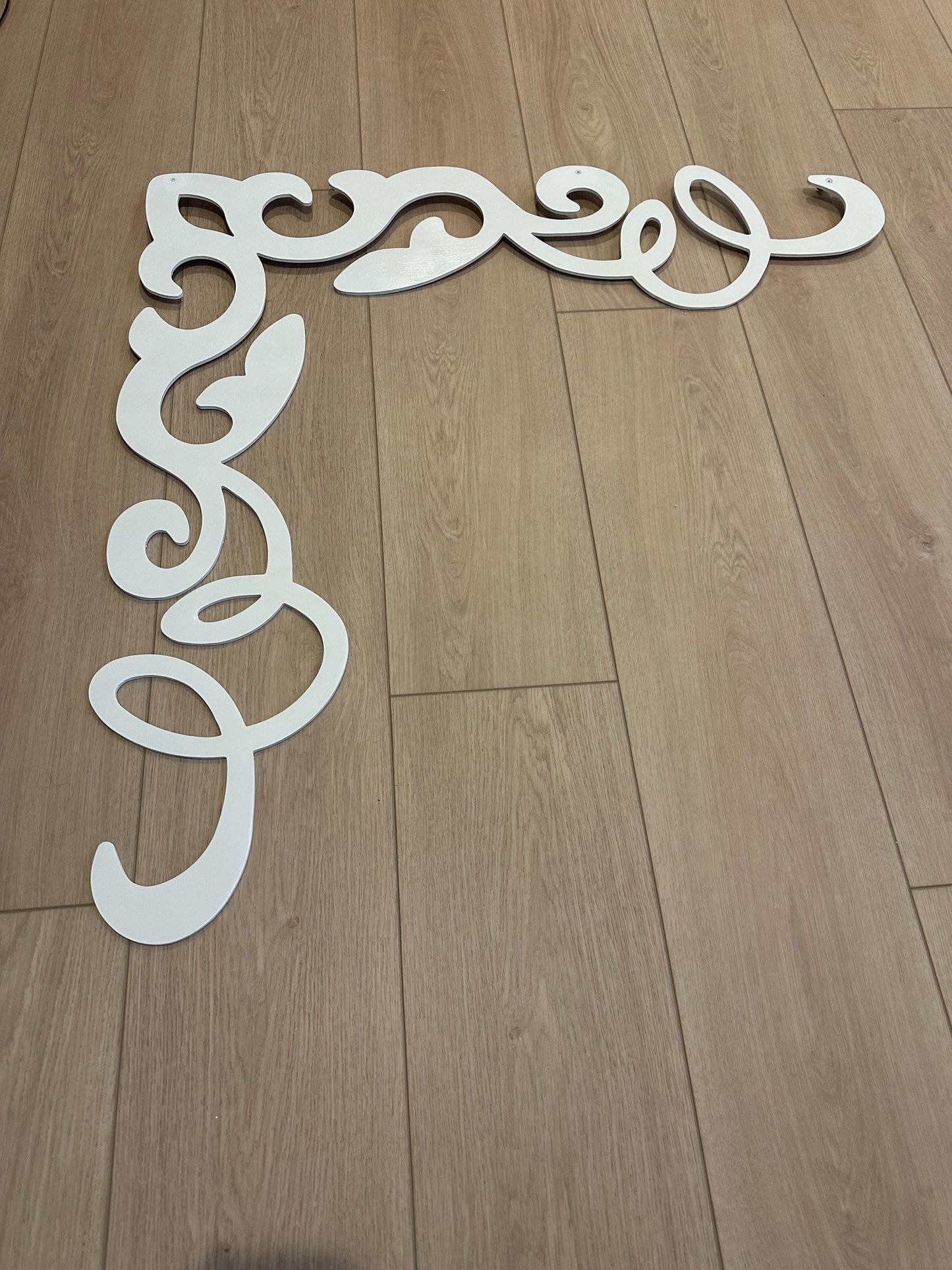 elegant Wooden Curtain panel Decor