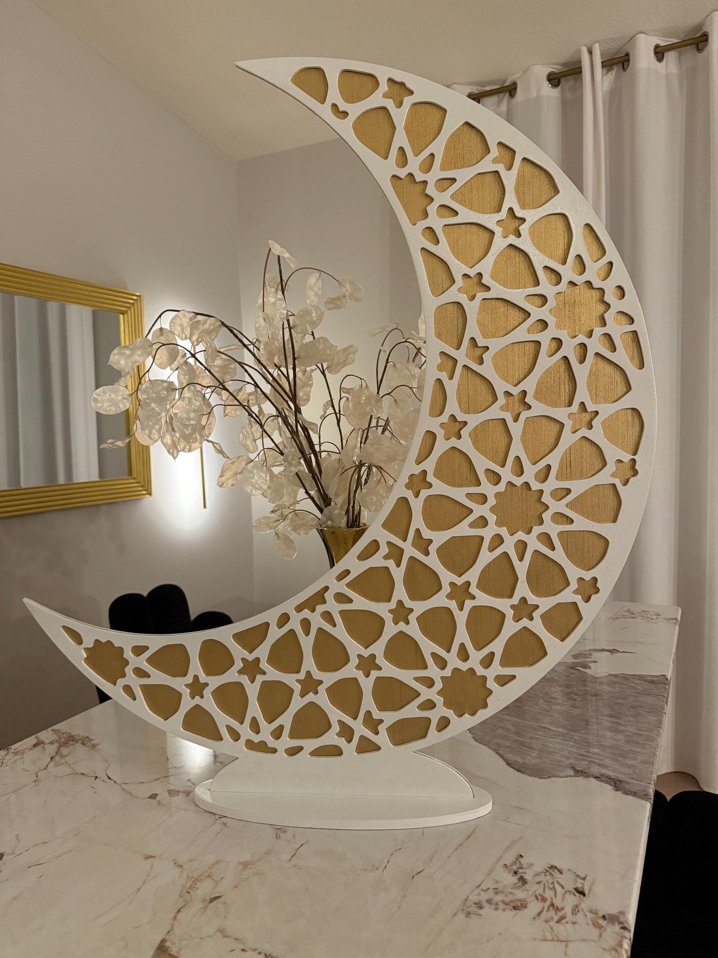 Crescent Ramadan Eid Moon Tree Hilal