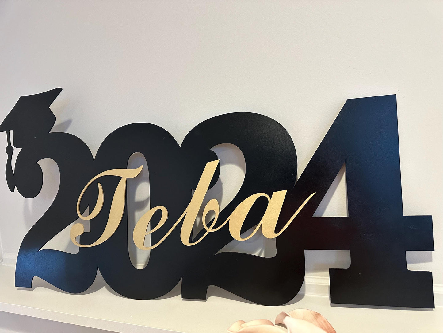 Custom wooden graduation Decor