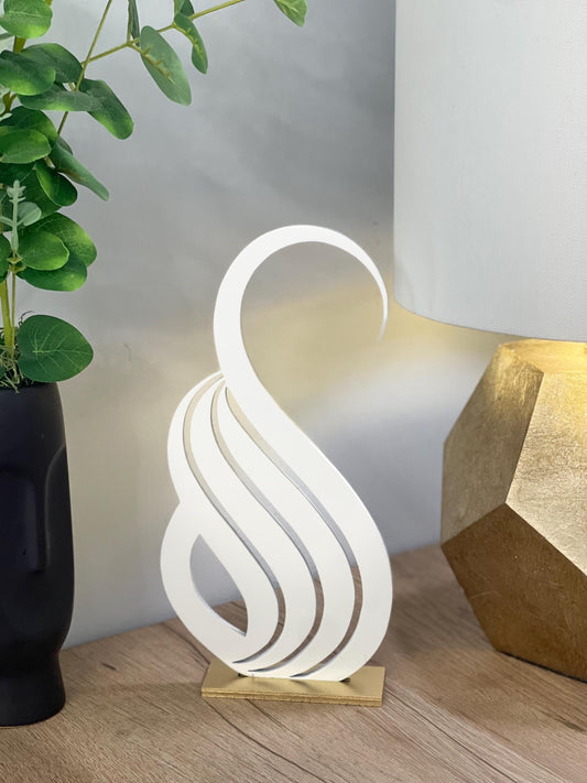 Islamic arabic calligraphy wooden stand