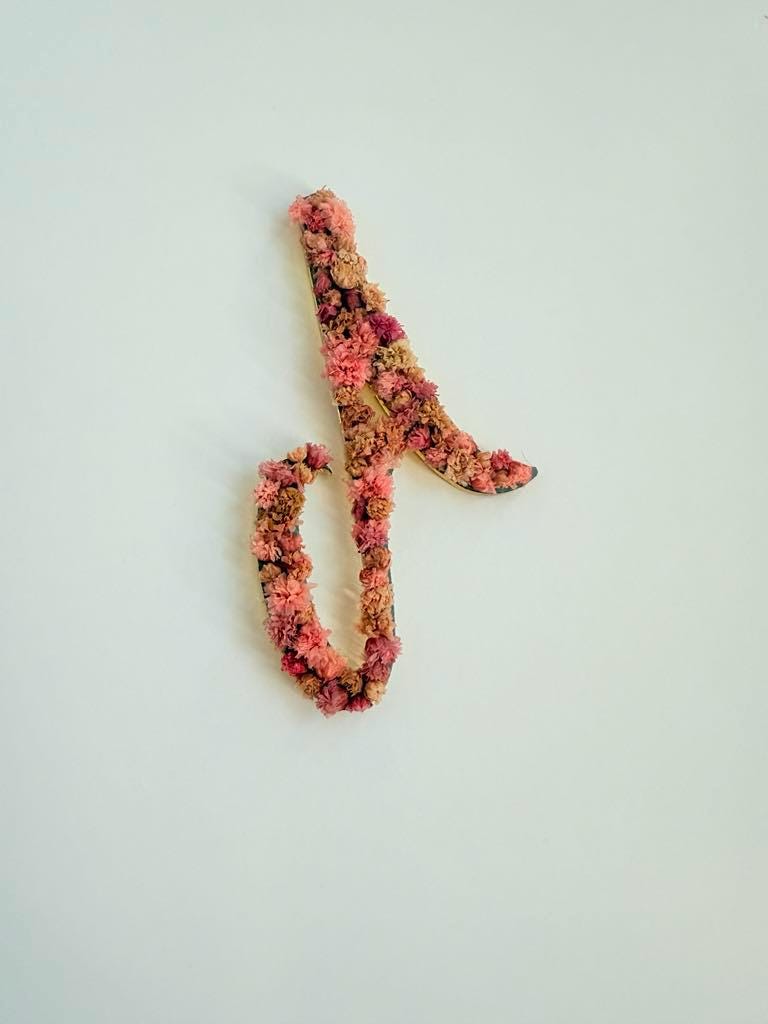 Custom Acrylic Car Hanging – Floral Gold Mirror Initial with Pearls – Unisex Rearview Mirror Charm – Single or Pair – Aesthetic Gift