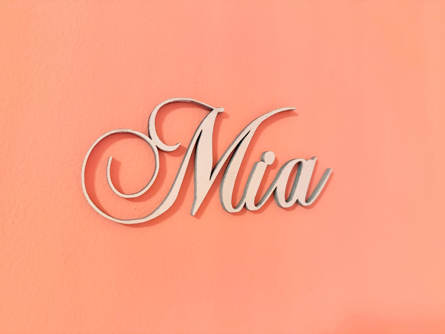 Custom Wooden Name Sign – Personalized Nursery Wall Décor – Baby Shower Gift – Free Shipping