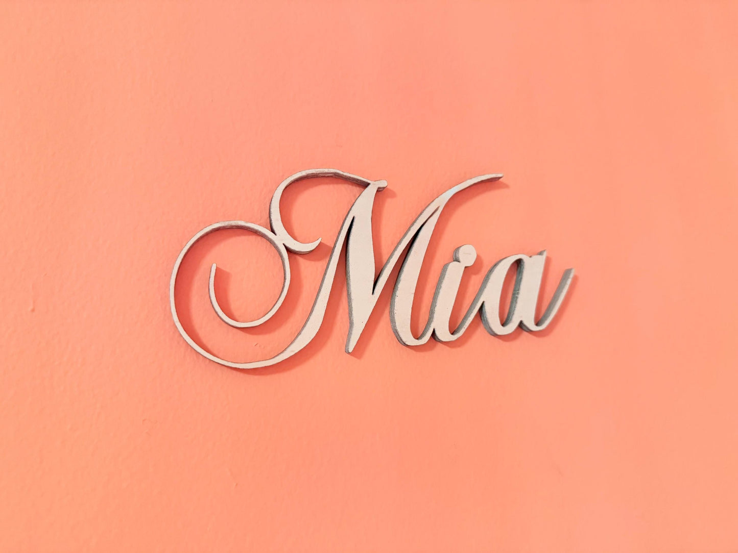Custom Wooden Name Sign – Personalized Nursery Wall Décor – Baby Shower Gift – Free Shipping