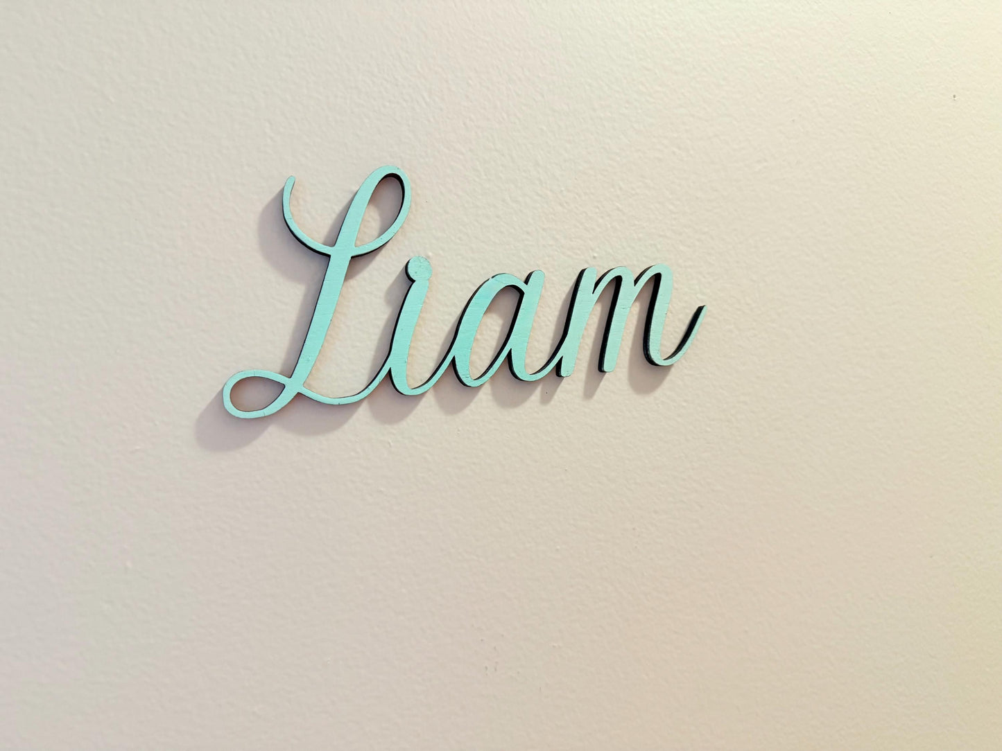 Custom Wooden Name Sign – Personalized Kids Room Door Sign – Nursery Wall Décor – Free Shipping