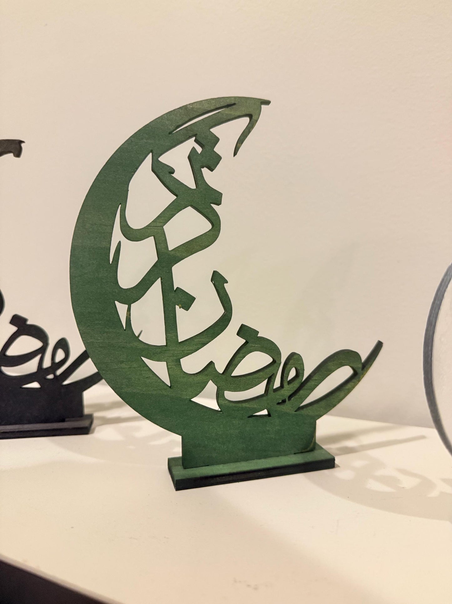 Ramadan Crescent Moon Decor, Ramadan Kareem Sign, Islamic Ramadan Decoration, Muslim Home Decor, Ramadan Gift, Eid Decor